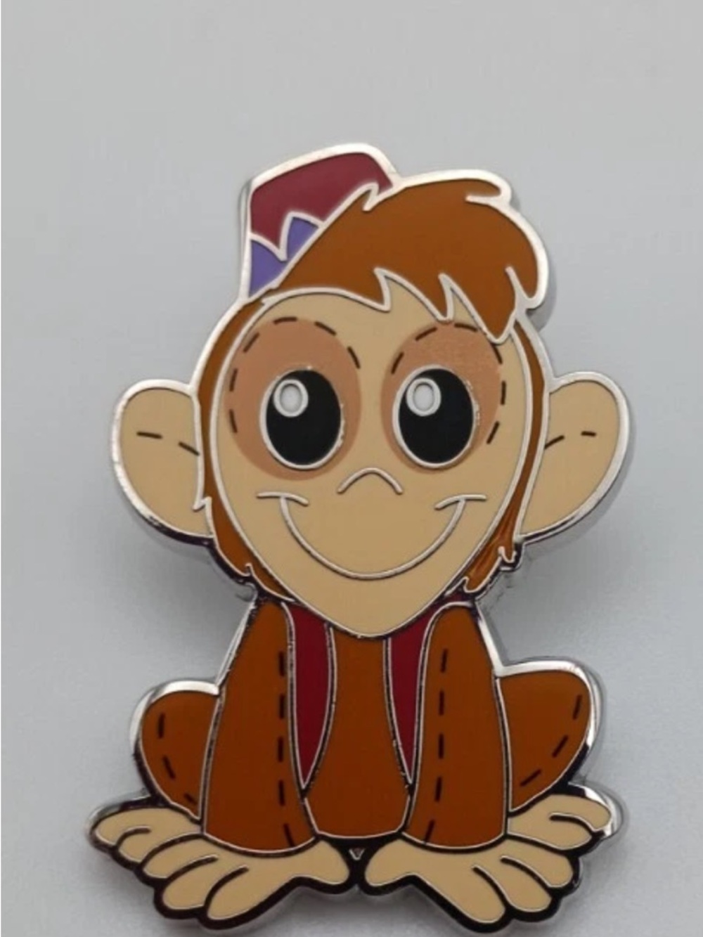 Disney Parks Pixie Plush Mystery Pin, Abu Monkey From Aladdin
